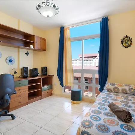 Апартаменты Resimar Con Vistas Al Mar En Candelaria Санта-Крус-де-Тенерифе